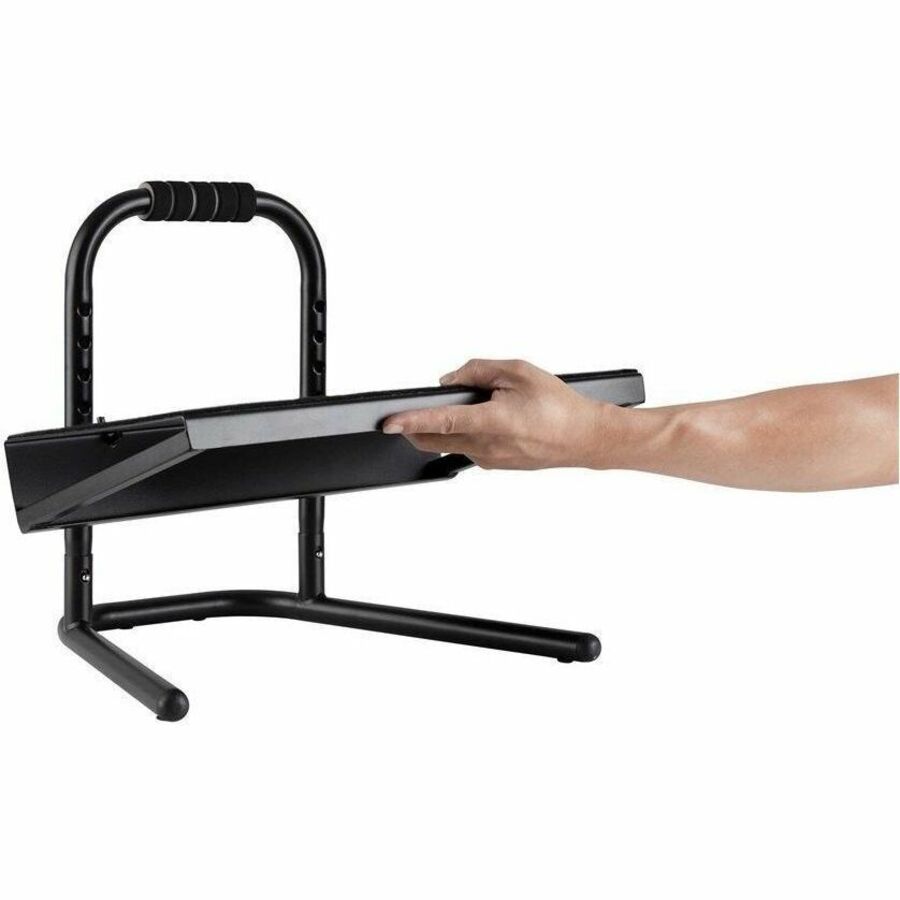 Height Adjustable Ergonomic Steel Footrest with Handle - FR300