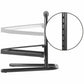 Height Adjustable Ergonomic Steel Footrest with Handle - FR300