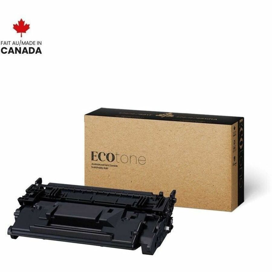 EcoTone Toner Cartridge - Remanufactured for Hewlett Packard CF287X - Black