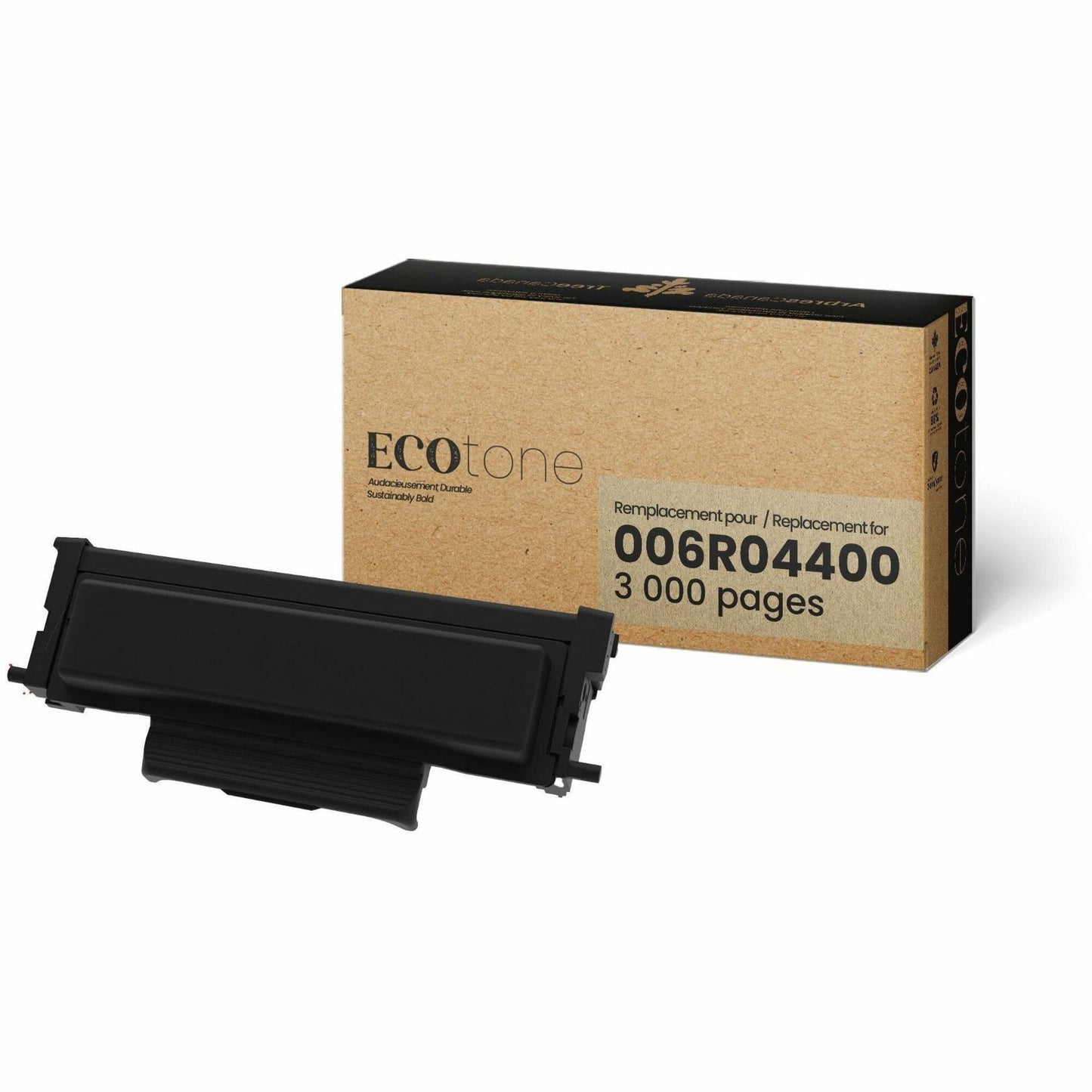 EcoTone Toner Cartridge - Remanufactured for Xerox 006R04400 - Black