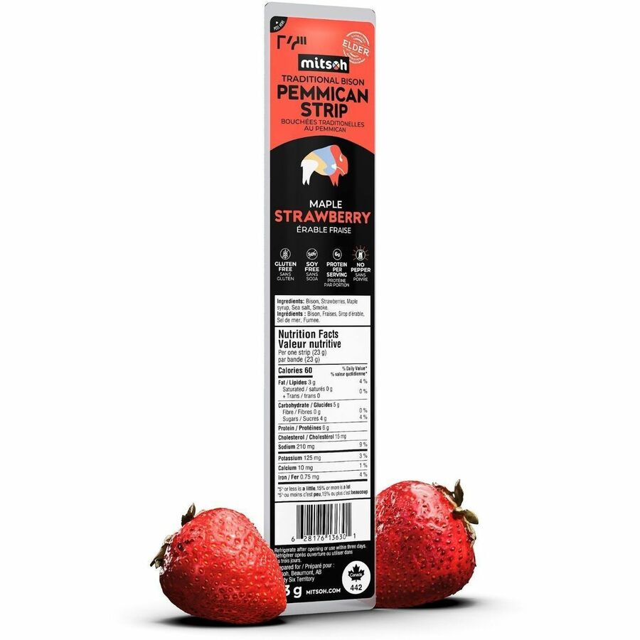Mitsoh Pemmican Strips - Limited Edition Maple Strawberry - 301