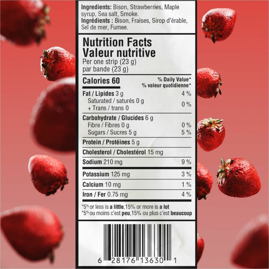 Mitsoh Pemmican Strips - Limited Edition Maple Strawberry - 301