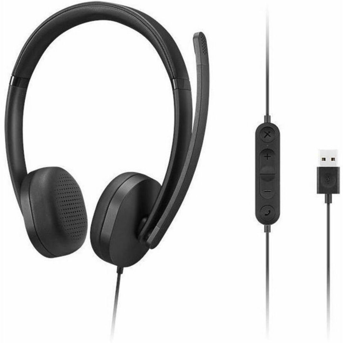Lenovo USB-A Wired Stereo Headset
