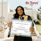 St. James&reg; Glass Frames for 8.5" x 11" Certificates, Diplomas & Documents, Clean Line Border, Silver Foil, Pack of 2 - 83942