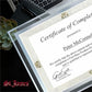 St. James&reg; Glass Frames for 8.5" x 11" Certificates, Diplomas & Documents, Clean Line Border, Silver Foil, Pack of 2 - 83942
