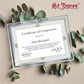 St. James&reg; Glass Frames for 8.5" x 11" Certificates, Diplomas & Documents, Clean Line Border, Silver Foil, Pack of 2 - 83942