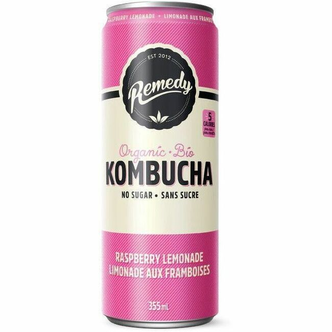 Remedy Kombucha Raspberry Lemonade