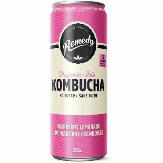 Remedy Kombucha Raspberry Lemonade