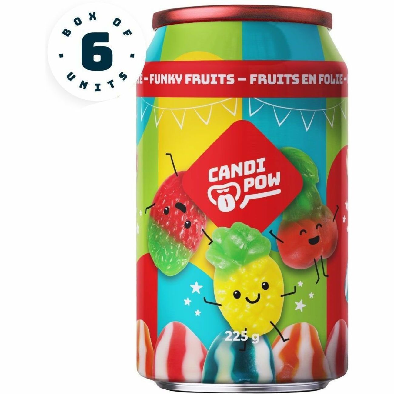 Candi Pow Funky Fruits