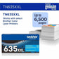 Brother Original Super High Yield Laser Toner Cartridge - Cyan - 1 Each - TN635XXLC