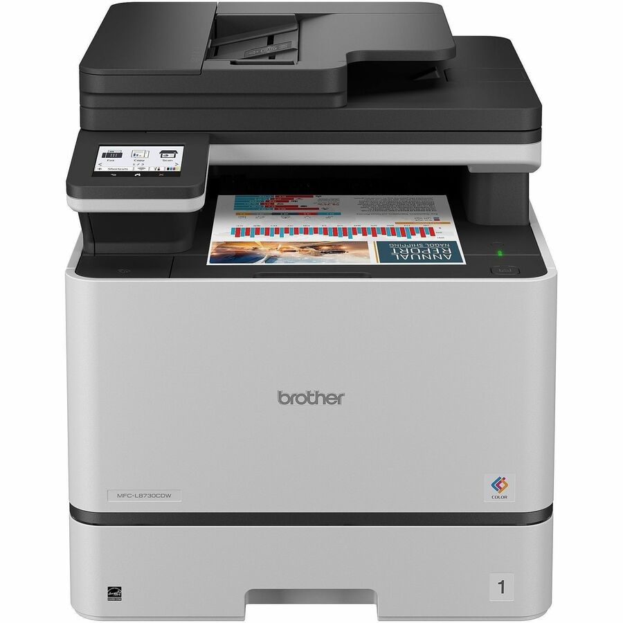 Brother MFC-L8730CDW Wired & Wireless Laser Multifunction Printer - Color - Black, White - MFCL8730CDW