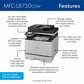 Brother MFC-L8730CDW Wired & Wireless Laser Multifunction Printer - Color - Black, White - MFCL8730CDW