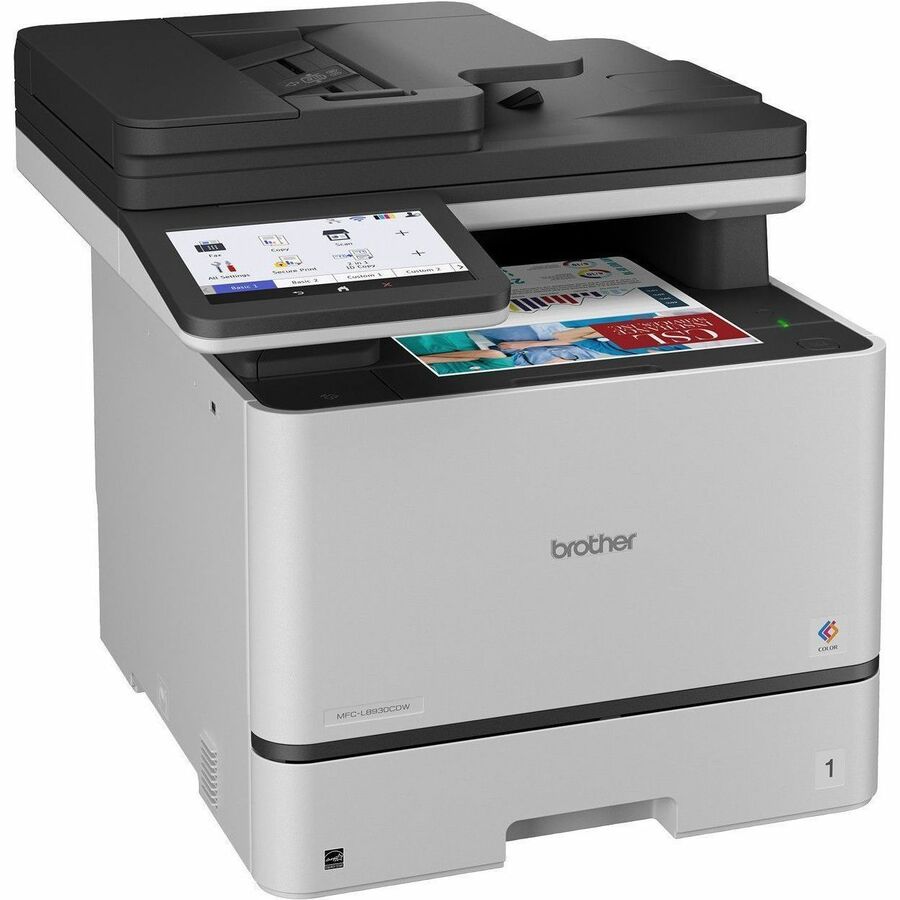 Brother MFC-L8930CDW Wired & Wireless Laser Multifunction Printer - Color - Black, White - MFCL8930CDW