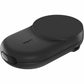Belkin 25W 2-in-1 Wireless Foldable Magnetic Qi2 Charging Pad for Smartphones & Airpods - USB-C Port - Black - WIZ039ttBK