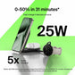 Belkin 25W 2-in-1 Wireless Foldable Magnetic Qi2 Charging Pad for Smartphones & Airpods - USB-C Port - Black - WIZ039ttBK