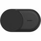 Belkin 25W 2-in-1 Wireless Foldable Magnetic Qi2 Charging Pad for Smartphones & Airpods - USB-C Port - Black - WIZ039ttBK