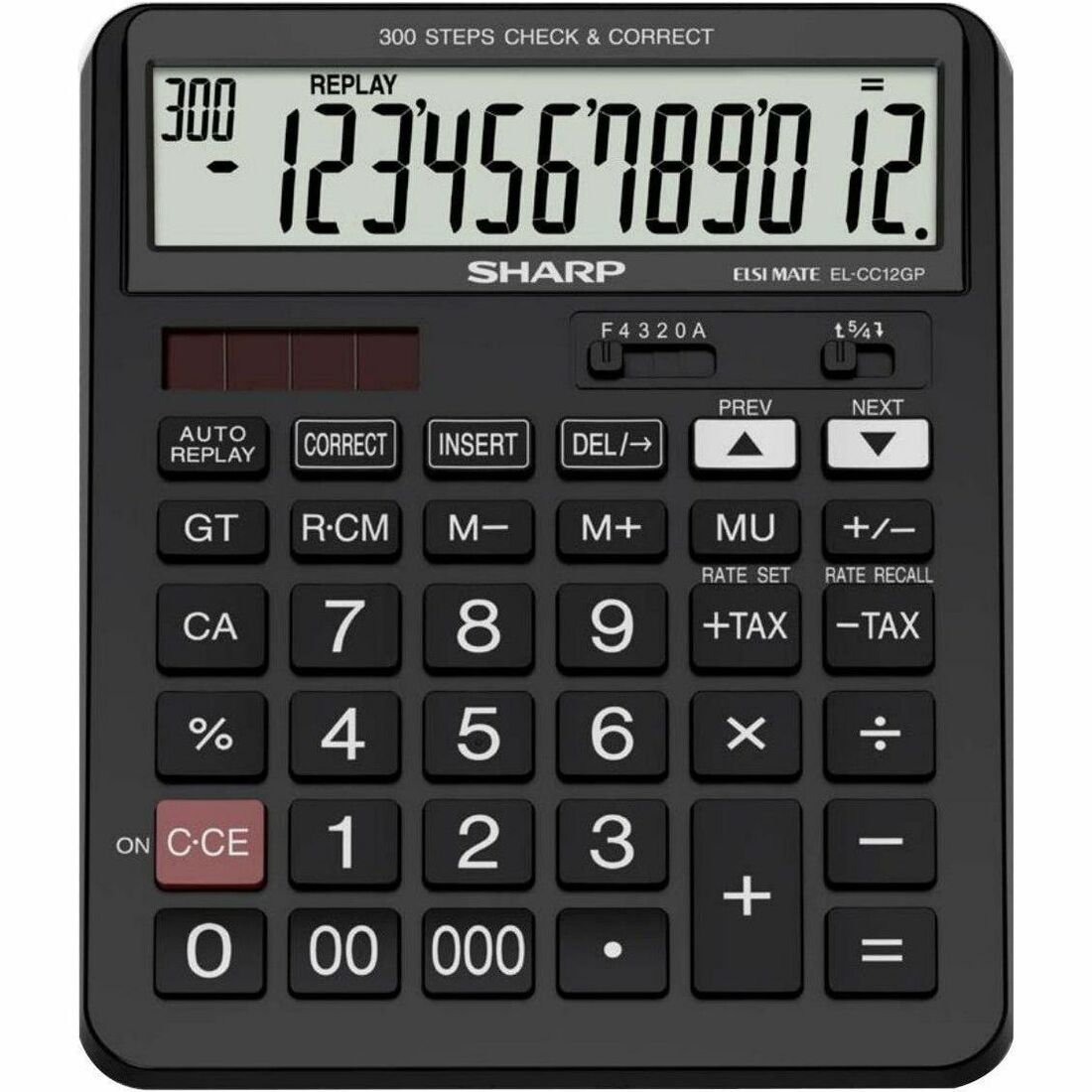 Sharp EL-CC12GP Simple Calculator