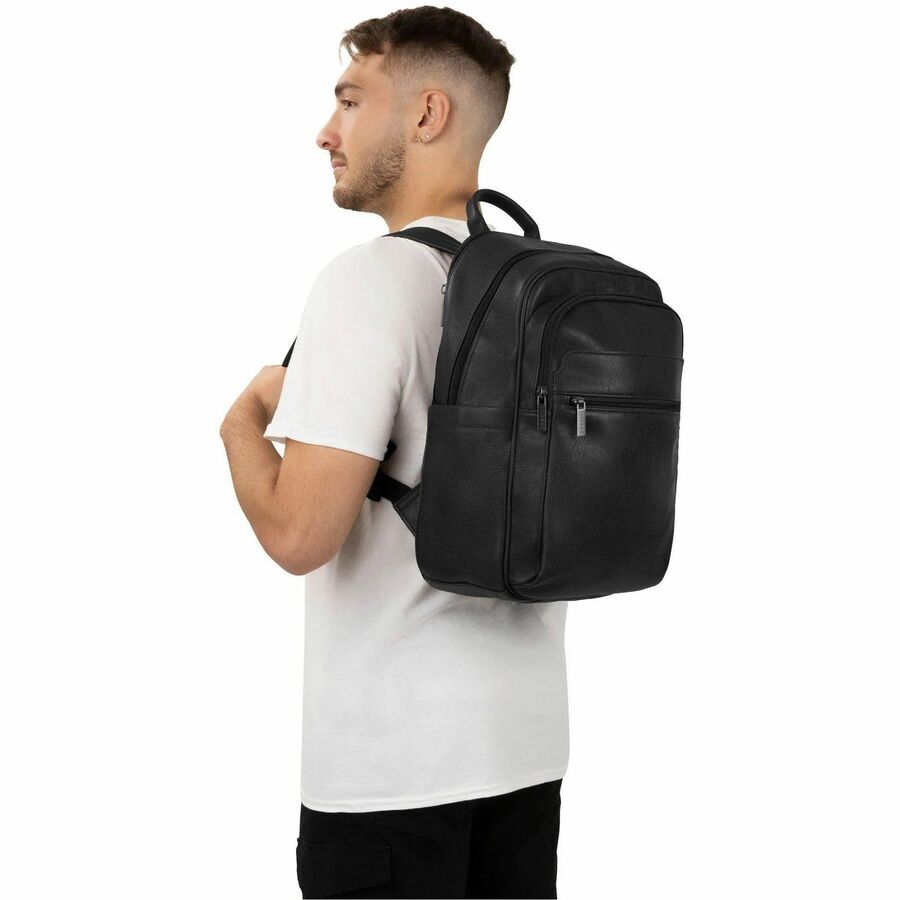 bugatti Palermo Carrying Case (Backpack) for 15.6" Notebook - Black - BKP2621BU-BLACK