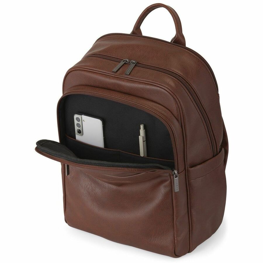 bugatti Palermo Carrying Case (Backpack) for 15.6" Notebook - Cognac - BKP2621BU-COGNAC