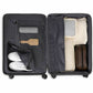 bugatti Munich Travel/Luggage Case (Check-in) Travel - Black - HLG7628BU-BLACK