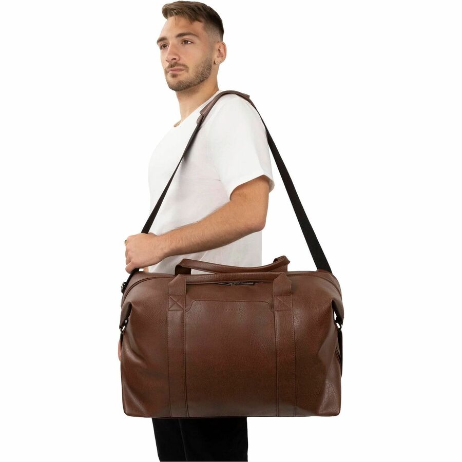 bugatti Palermo Carrying Case (Duffel) for 15.6" Travel - Cognac - DUF2623BU-COGNAC