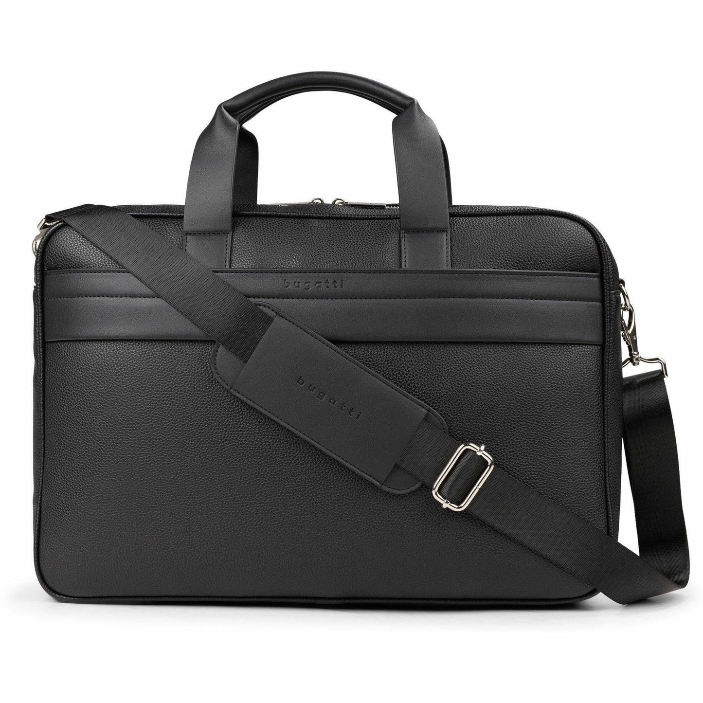 bugatti Manhattan Carrying Case (Briefcase) for 15.6" Notebook - Black