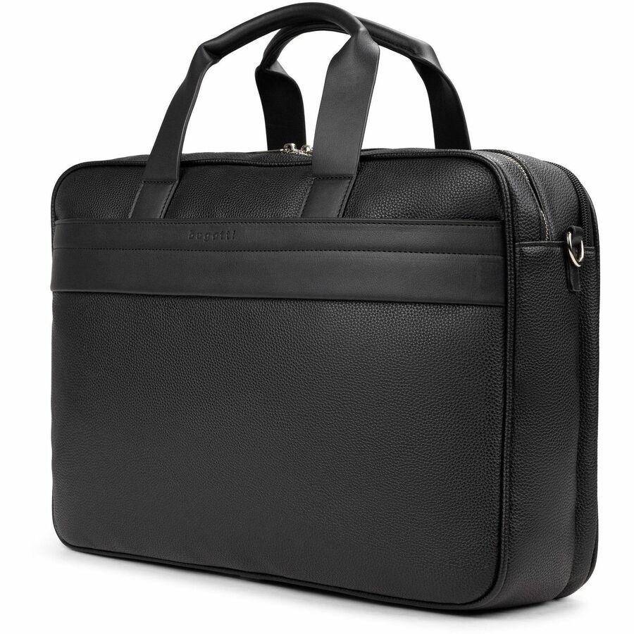 bugatti Manhattan Carrying Case (Briefcase) for 15.6" Notebook - Black - EXB2746BU-BLACK