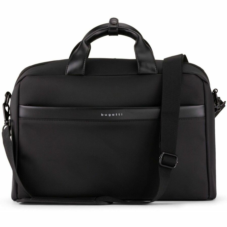 bugatti Essential Carrying Case (Briefcase) for 15.6" Notebook - Black - EXB2730BU-BLACK