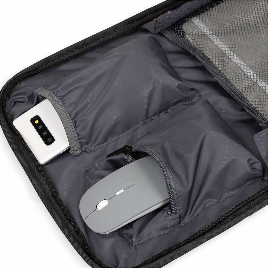 bugatti Munich Pro Travel/Luggage Case (Carry On) for 15" Travel - Black - HLG76201BU-BLACK