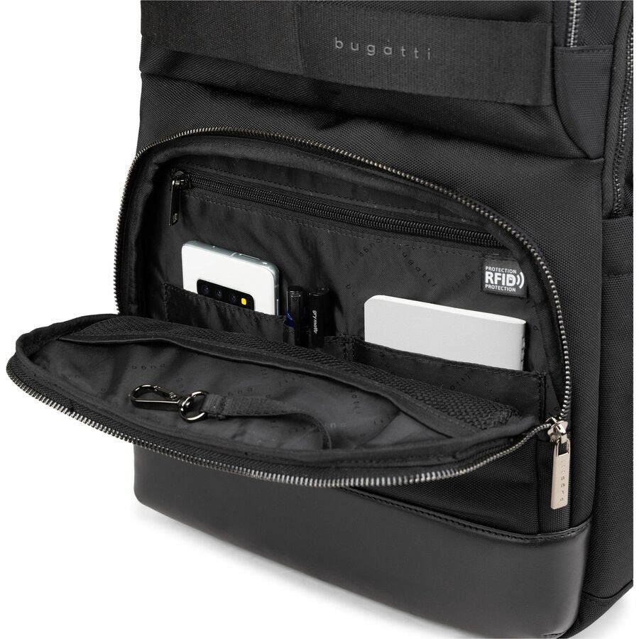 bugatti Blake Carrying Case (Backpack) for 15.6" Notebook - Black - BKP2741BU-BLACK