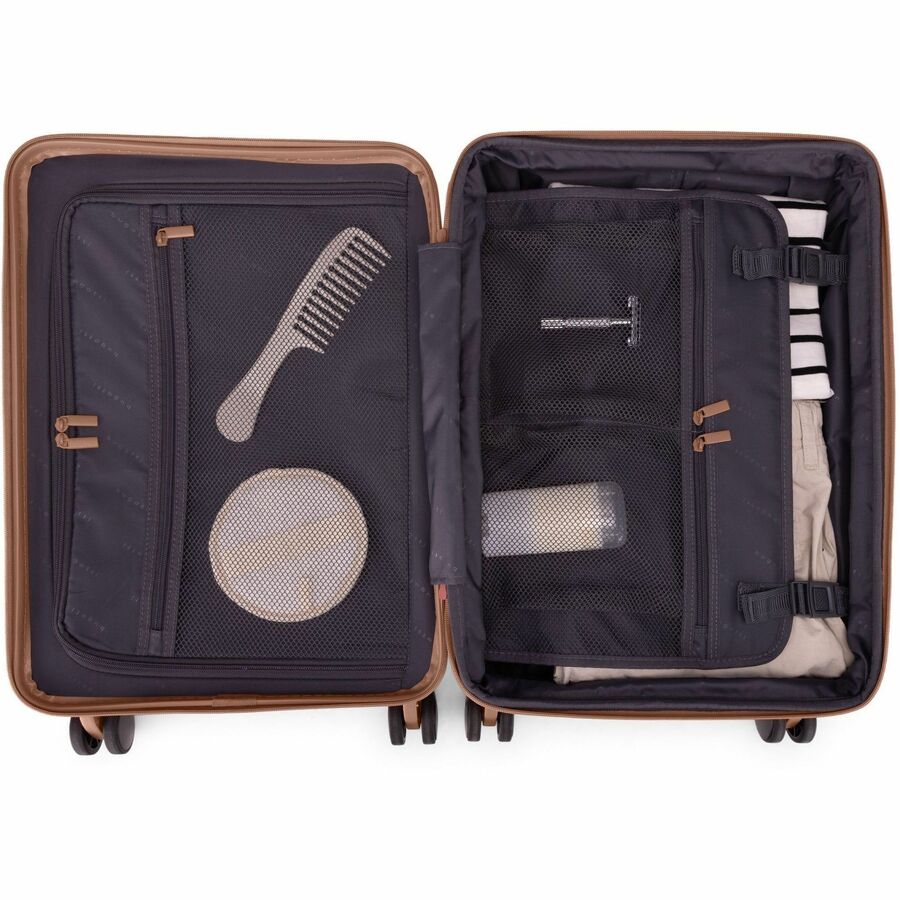 bugatti Munich Travel/Luggage Case (Carry On) Travel - Mocha - HLG7620BU-MOCHA