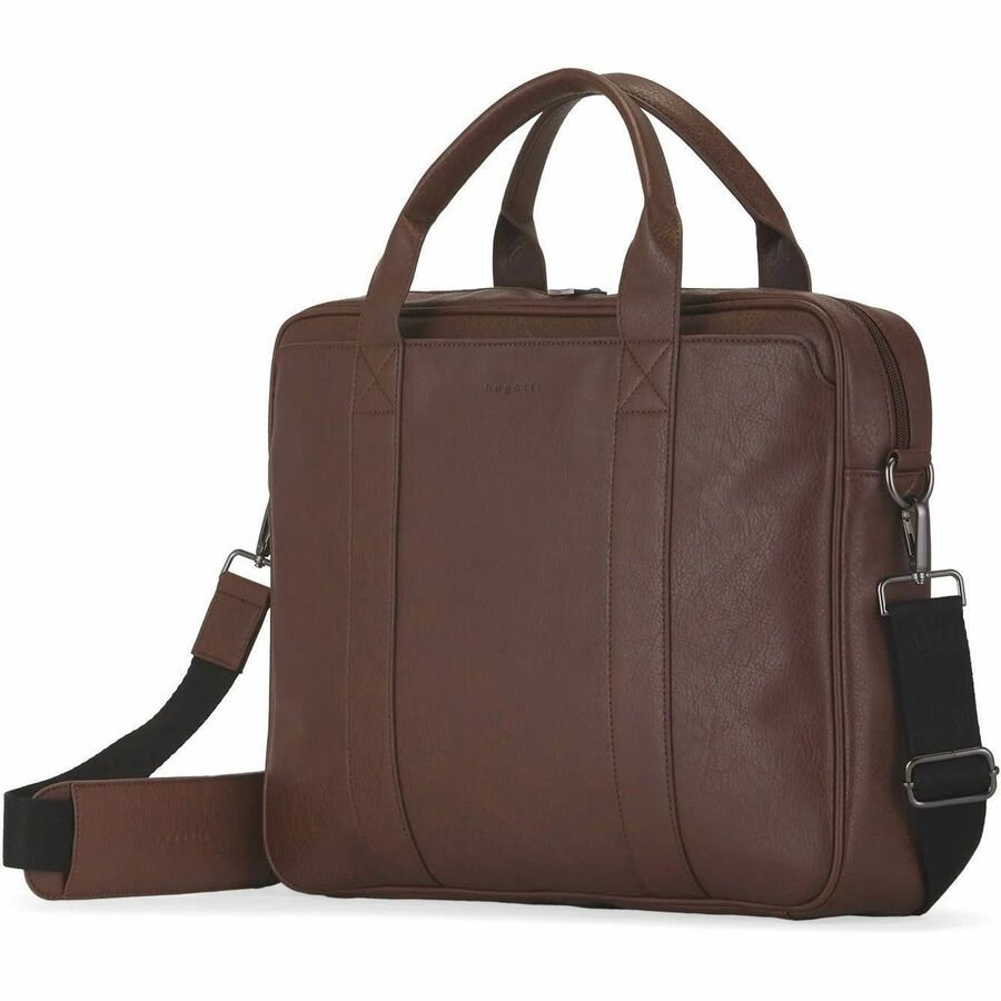 bugatti Palermo Carrying Case (Briefcase) for 15.6" Notebook - Cognac - EXB2622BU-COGNAC