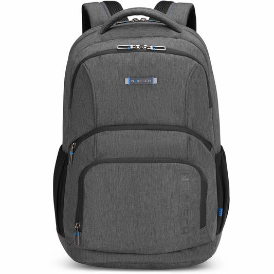 Nextech Carrying Case (Backpack) for 15.6" Notebook - Gray
