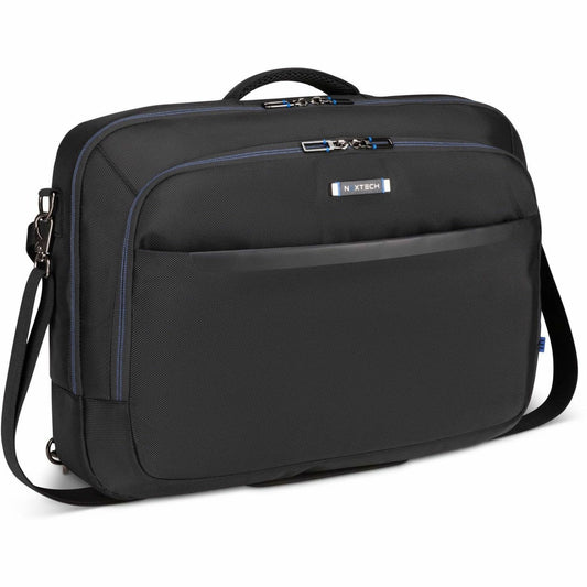 Nextech Carrying Case (Backpack) for 17.3" Notebook - Black