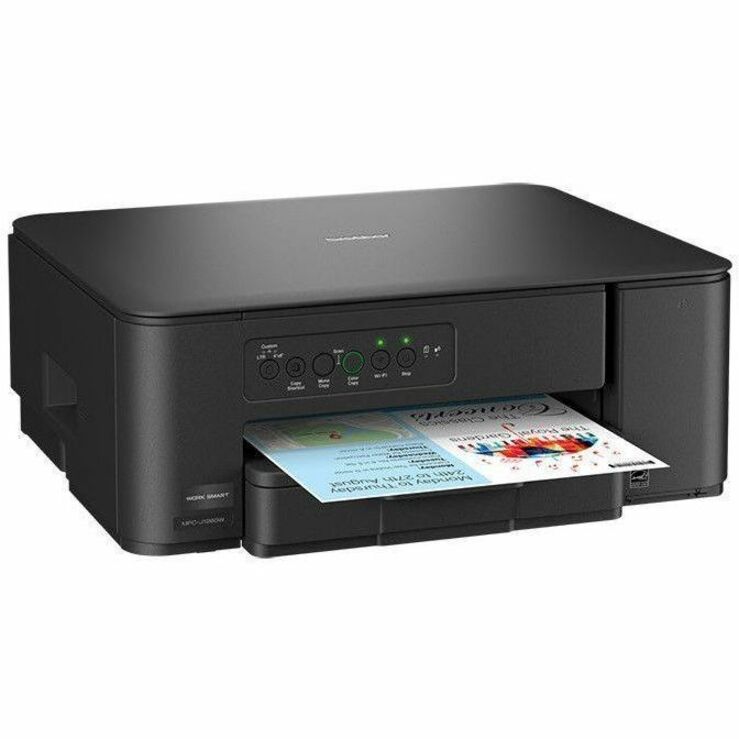 Brother Work Smart MFC-J1260W Wired & Wireless Inkjet Multifunction Printer - Color - MFCJ1260W