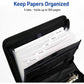 Avery Black Zipper Binder 2" , Round Ring - 26051