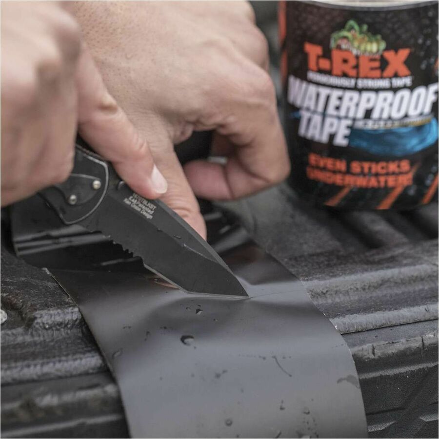 T-REX Heavy Duty Waterproof and Repair Tape - 4 in. x 5 ft. - 286402