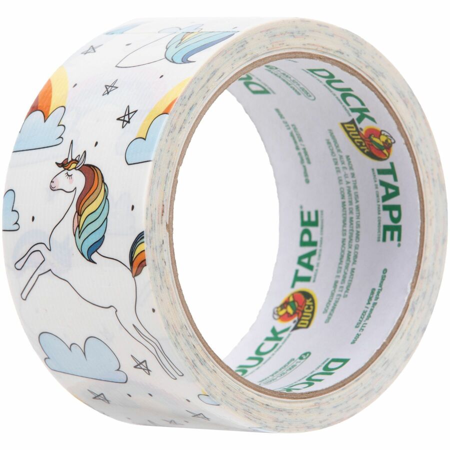 Duck Duct Tape - Whimsical Unicorns, 1.88 in. x 10 yd. - 241818