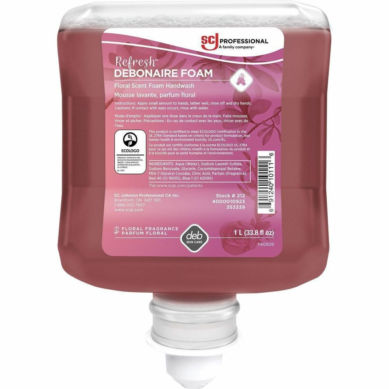 SC Johnson Debonaire Foam Soap Refill