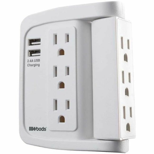 Woods 6-Outlets Surge Suppressor/Protector
