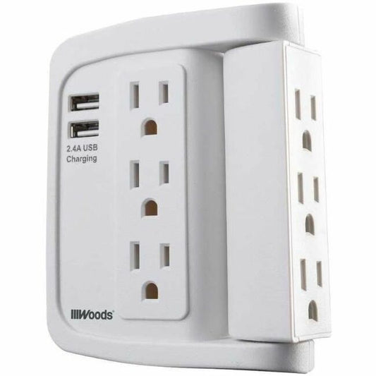 Woods 6-Outlets Surge Suppressor/Protector