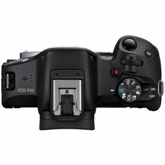 Canon EOS R50 24.2 Megapixel Compact Camera - Black - CAN.CAM.SLR.R50