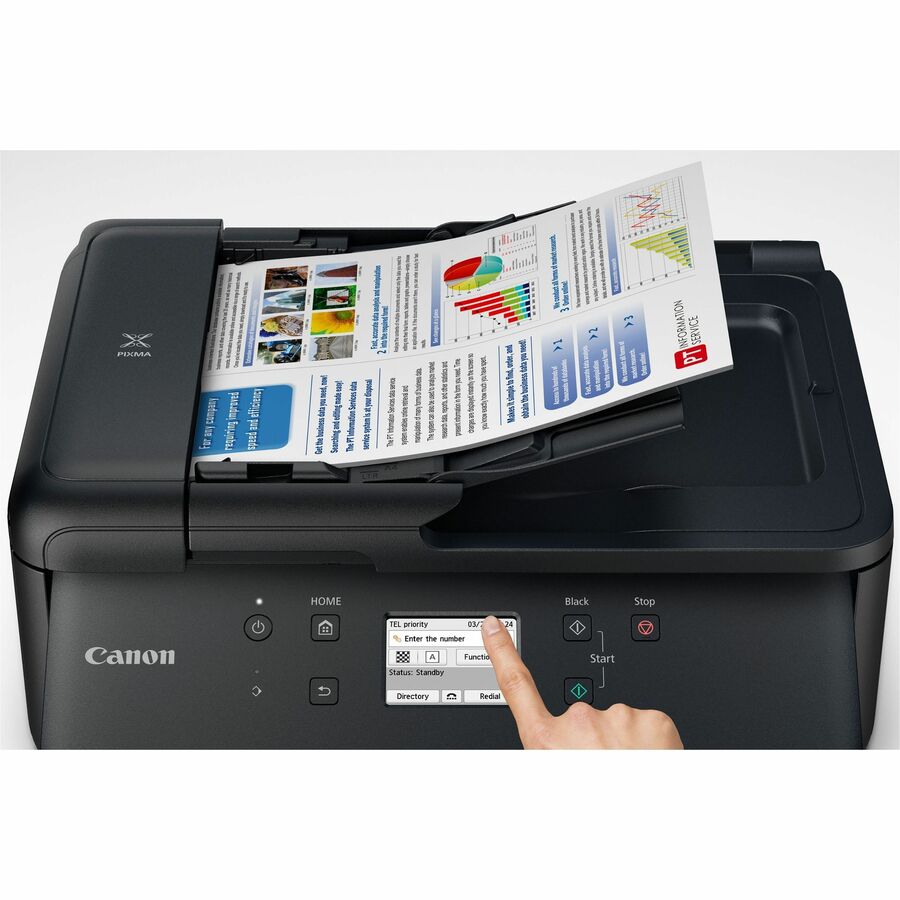 Canon PIXMA TR7620a Wired Inkjet Multifunction Printer - Color - CAN.MFC.INK.TR7620A
