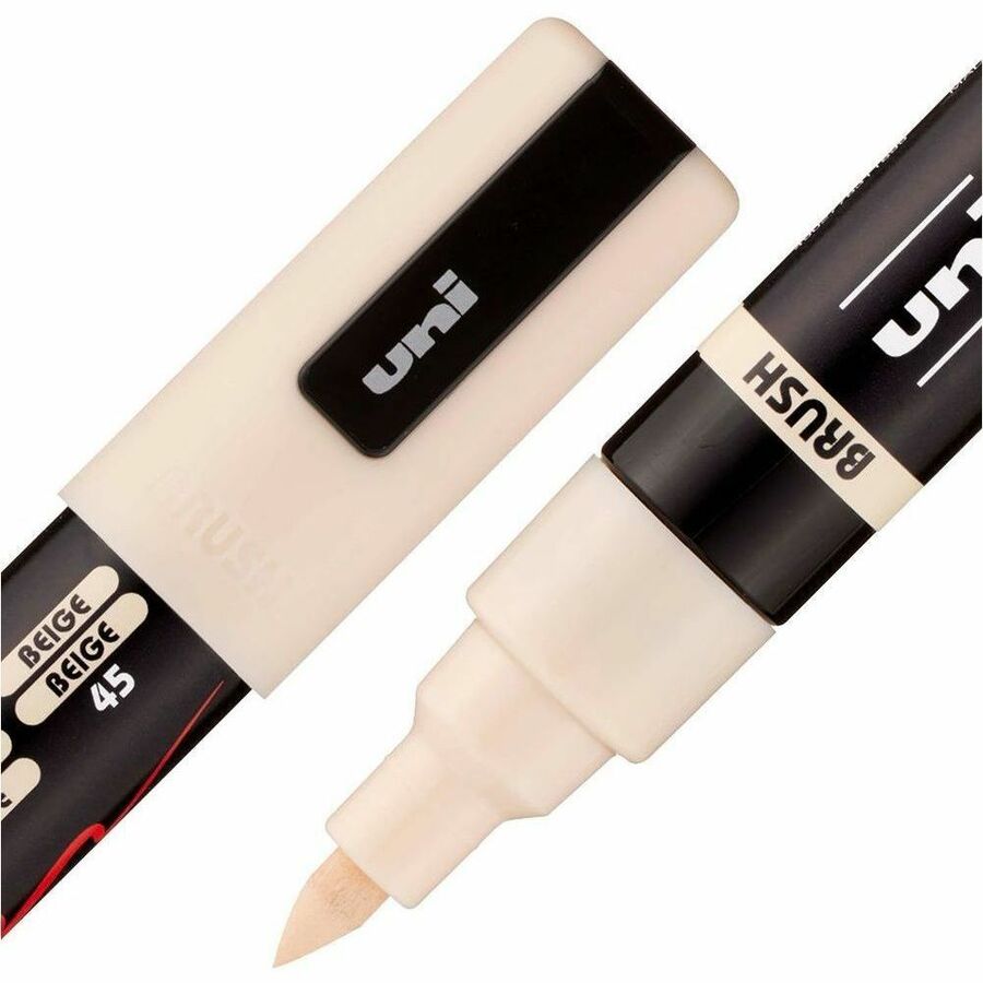 uni&reg; POSCA PC-5BR, Water-Based Paint Brush Tip Markers (16 Pack) - 311902000