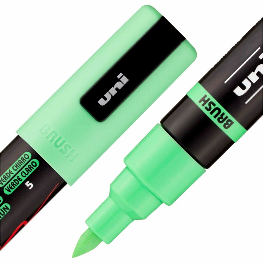 uni&reg; POSCA PC-5BR, Water-Based Paint Brush Tip Markers (16 Pack) - 311902000