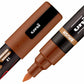 uni&reg; POSCA PC-5BR, Water-Based Paint Brush Tip Markers (16 Pack) - 311902000