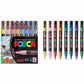 uni&reg; Posca PC-3M Paint Markers - PC3MLGLITTERCOLOR8C
