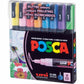 uni&reg; Posca PC-3M Paint Markers - PC3MLGLITTERCOLOR8C