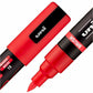 uni&reg; POSCA PC-5BR, Water-Based Brush Tip Paint Markers (8 Pack) - 321364000