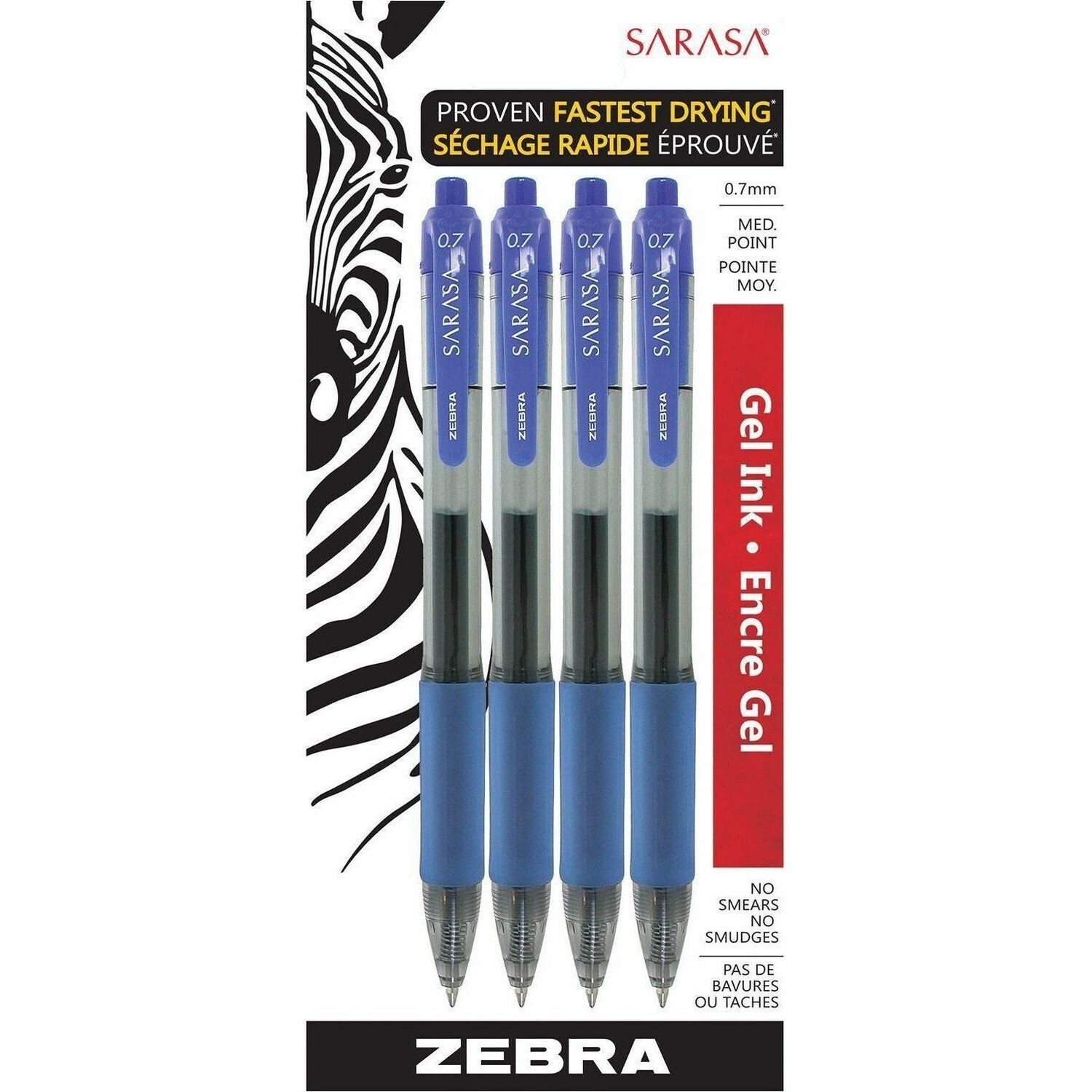 Zebra SARASA dry X20 Retractable Gel Pen